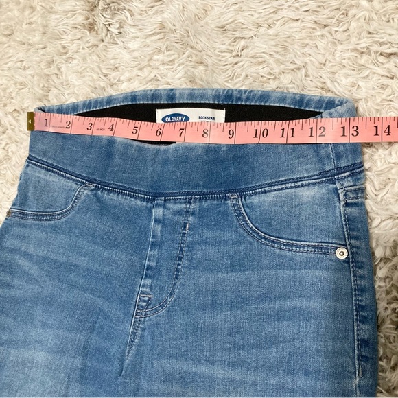 Denim Jeggings Blue Rockstar Skinny Jeans Size 2 - Picture 6 of 10